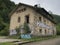 Old station of La Engana tunnel, Pas Valley, Cantabria