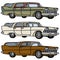 Old station wagons