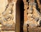 Old statues in a buddhist temple.