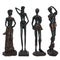 Old statuettes of African women
