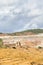 Old steam locomotive abandoned in Rio Tinto mine