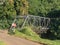 Old steel girder bridge on road to Hanalei in Kauai