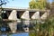 Old stone bridge in Dashev Ukraine