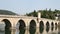 Old stone bridge on Drina River Visegrad