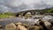 Old stone bridge in Sligachan, Scotland