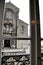 Old stone facade of Saint Francis church in Porto