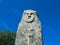 Old stone figur of an ancient civilisation. The place is now an open-air museum. Filitosa Corsica