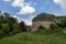 Old stone fortifications of an ancient castle