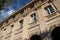 old stone habitation building at the palais-royal in paris (france)