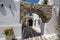 Old stone house in Naoussa town, Paros island, Greece