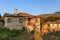 Old stone house in the village of Theologos. Thassos island, Greece