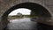 An Old stone mill and bridge in Thurso, Scotland