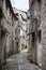 Old Stone Narrow Streets of Trogir, Croatia