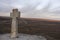 Old stone orthodox cross in Old Orhei Moldova