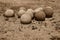 Old stone spheres or kernels