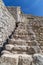 Old Stone stairs in Machu Picchu sacred city of Incas in Peru