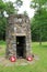 Old stone structure,known as Black Watch, where Battle for Fort Carillon was fought in 1758, Fort Ticonderoga,New York,2014