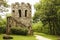 Old Stone Tower in Lush Green Scenery