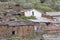 Old stone walls and slate roofs,  in Las Hurdes