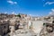 Old stones buildings and ancient Italian village in Matera in Italy