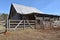 Old Storage Barn with Fence