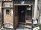 Old store front of a cafe and bar at path of cat cat alley, Onomichi, Hiroshima, Japan
