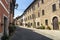 Old street of Citerna, Tuscany, Italy