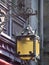 Old street lamp at Mont Saint Michel, France