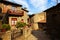 Old street in medieval Catalan village