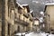 Old street in Ordino. Andorra