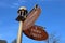 Old Street Sign in Historic New Castle, Delaware