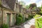 Old street with traditional cottages