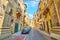 The old streets of Floriana, Malta