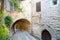 Old streets of Gordes, town in Provence, France