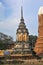 The old stupa at Lopburi art