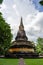 Old Stupa of Wat Phra Sing Ancient Temple of Chiangmai, Thailand