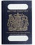 Old style british passport