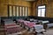 Old style classroom, mining city, Chile