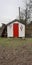 Old style red door farm