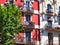 Old Style Traditional Apartment Buildings, Barcelona, Spain