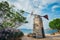 Old-style windmills on Lasithi Plateau. Crete