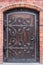 Old stylish door in Polish cathedlak