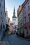 Old Tallinn, city walls, towers, churches. Estonia