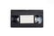 Old tape VHS cassette. Retro nostalgia. Vintage gone down in history