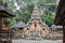 Old temple in Ubud Monkey Forest, Bali island