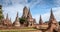 Old Temple wat Chaiwatthanaram of Ayuthaya Province( Ayutthaya Historical Park )Asia Thailand