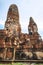 Old Temple Wat Mahathat of Ayutthaya Historical Park, Thailand