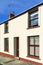 Old terraced town houses in Pembrokeshire Wales