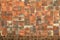 Old Terracotta Bricked Floor of Wat Yai Chai Mongkhon Temple, Ayutthaya Historical Park, Thailand