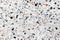 Old terrazzo floor texture grey black brown background